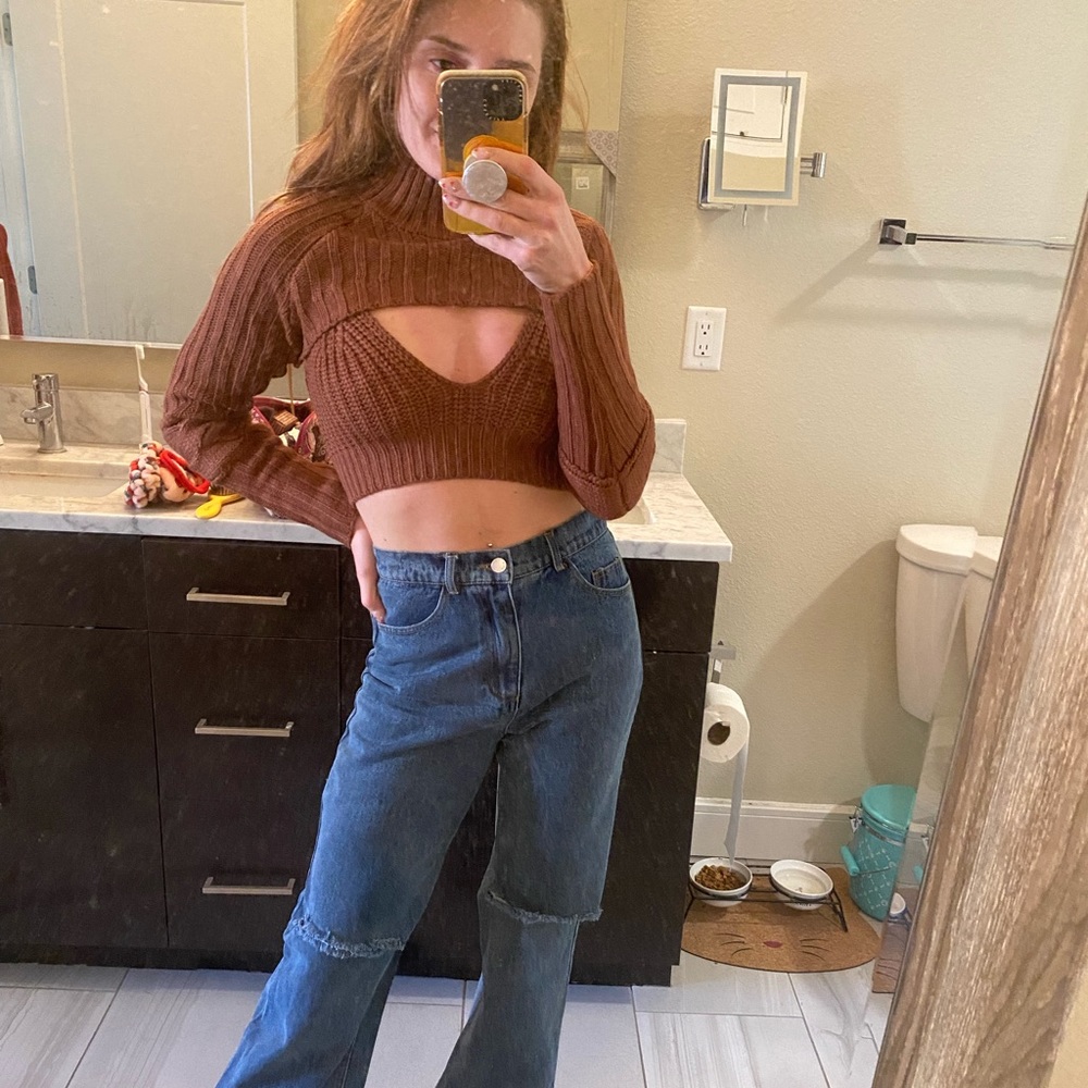 Two‎ Piece Ribbed Sweater Set - Picture 6 of 6